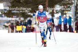 10.03.2024, Oslo, Norway (NOR): Leo Johansson (SWE) - FIS world cup cross-country, mass men, Oslo (NOR). www.nordicfocus.com. © Modica/NordicFocus. Every downloaded picture is fee-liable.