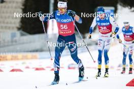 10.03.2024, Oslo, Norway (NOR): Clement Parisse (FRA) - FIS world cup cross-country, mass men, Oslo (NOR). www.nordicfocus.com. © Modica/NordicFocus. Every downloaded picture is fee-liable.
