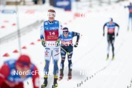 10.03.2024, Oslo, Norway (NOR): Jens Burman (SWE) - FIS world cup cross-country, mass men, Oslo (NOR). www.nordicfocus.com. © Modica/NordicFocus. Every downloaded picture is fee-liable.