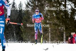 10.03.2024, Oslo, Norway (NOR): Michael Earnhart (USA) - FIS world cup cross-country, mass men, Oslo (NOR). www.nordicfocus.com. © Modica/NordicFocus. Every downloaded picture is fee-liable.
