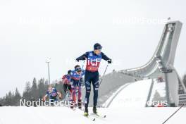 10.03.2024, Oslo, Norway (NOR): Scott Patterson (USA), Dietmar Noeckler (ITA), (l-r)  - FIS world cup cross-country, mass men, Oslo (NOR). www.nordicfocus.com. © Modica/NordicFocus. Every downloaded picture is fee-liable.