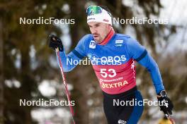 10.03.2024, Oslo, Norway (NOR): Imanol Rojo (ESP) - FIS world cup cross-country, mass men, Oslo (NOR). www.nordicfocus.com. © Modica/NordicFocus. Every downloaded picture is fee-liable.