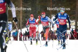 10.03.2024, Oslo, Norway (NOR): Martin Kirkeberg Moerk (NOR), Antoine Cyr (CAN), (l-r)  - FIS world cup cross-country, mass men, Oslo (NOR). www.nordicfocus.com. © Modica/NordicFocus. Every downloaded picture is fee-liable.
