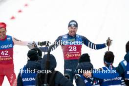 10.03.2024, Oslo, Norway (NOR): Candide Pralong (SUI), Maurice Manificat (FRA), (l-r)  - FIS world cup cross-country, mass men, Oslo (NOR). www.nordicfocus.com. © Modica/NordicFocus. Every downloaded picture is fee-liable.
