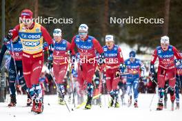 10.03.2024, Oslo, Norway (NOR): Didrik Toenseth (NOR), Edvard Sandvik (NOR), (l-r)  - FIS world cup cross-country, mass men, Oslo (NOR). www.nordicfocus.com. © Modica/NordicFocus. Every downloaded picture is fee-liable.