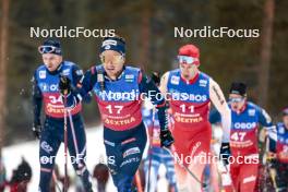 10.03.2024, Oslo, Norway (NOR): Jules Lapierre (FRA) - FIS world cup cross-country, mass men, Oslo (NOR). www.nordicfocus.com. © Modica/NordicFocus. Every downloaded picture is fee-liable.