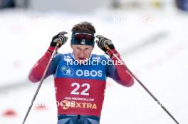 10.03.2024, Oslo, Norway (NOR): Scott Patterson (USA), Scott Patterson (USA) - FIS world cup cross-country, mass men, Oslo (NOR). www.nordicfocus.com. © Modica/NordicFocus. Every downloaded picture is fee-liable.