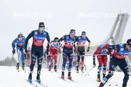 10.03.2024, Oslo, Norway (NOR): Hugo Lapalus (FRA) - FIS world cup cross-country, mass men, Oslo (NOR). www.nordicfocus.com. © Modica/NordicFocus. Every downloaded picture is fee-liable.