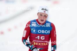 10.03.2024, Oslo, Norway (NOR): Edvard Sandvik (NOR) - FIS world cup cross-country, mass men, Oslo (NOR). www.nordicfocus.com. © Modica/NordicFocus. Every downloaded picture is fee-liable.