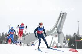 10.03.2024, Oslo, Norway (NOR): Beda Klee (SUI), Simone Dapra (ITA), (l-r)  - FIS world cup cross-country, mass men, Oslo (NOR). www.nordicfocus.com. © Modica/NordicFocus. Every downloaded picture is fee-liable.