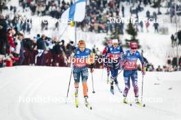 09.03.2024, Oslo, Norway (NOR): Patricija Eiduka (LAT), Novie Mccabe (USA), (l-r)  - FIS world cup cross-country, mass women, Oslo (NOR). www.nordicfocus.com. © Modica/NordicFocus. Every downloaded picture is fee-liable.