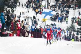 09.03.2024, Oslo, Norway (NOR): Lotta Udnes Weng (NOR), Katerina Janatova (CZE), (l-r)  - FIS world cup cross-country, mass women, Oslo (NOR). www.nordicfocus.com. © Modica/NordicFocus. Every downloaded picture is fee-liable.