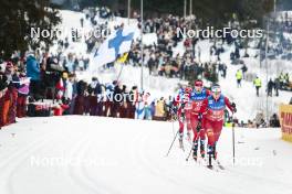 09.03.2024, Oslo, Norway (NOR): Nora Sanness (NOR), Marte Skaanes (NOR), (l-r)  - FIS world cup cross-country, mass women, Oslo (NOR). www.nordicfocus.com. © Modica/NordicFocus. Every downloaded picture is fee-liable.