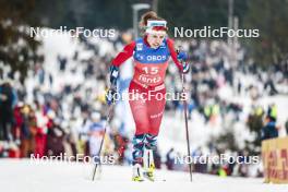 09.03.2024, Oslo, Norway (NOR): Margrethe Bergane (NOR) - FIS world cup cross-country, mass women, Oslo (NOR). www.nordicfocus.com. © Modica/NordicFocus. Every downloaded picture is fee-liable.