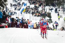 09.03.2024, Oslo, Norway (NOR): Nora Sanness (NOR), Marte Skaanes (NOR), (l-r)  - FIS world cup cross-country, mass women, Oslo (NOR). www.nordicfocus.com. © Modica/NordicFocus. Every downloaded picture is fee-liable.