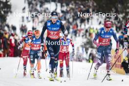 09.03.2024, Oslo, Norway (NOR): Caterina Ganz (ITA), Novie Mccabe (USA), (l-r)  - FIS world cup cross-country, mass women, Oslo (NOR). www.nordicfocus.com. © Modica/NordicFocus. Every downloaded picture is fee-liable.