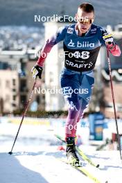 12.03.2024, Drammen, Norway (NOR): Zanden Mcmullen (USA) - FIS world cup cross-country, individual sprint, Drammen (NOR). www.nordicfocus.com. © Modica/NordicFocus. Every downloaded picture is fee-liable.