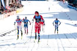 12.03.2024, Drammen, Norway (NOR): Linn Svahn (SWE), Kristine Stavaas Skistad (NOR), (l-r)  - FIS world cup cross-country, individual sprint, Drammen (NOR). www.nordicfocus.com. © Modica/NordicFocus. Every downloaded picture is fee-liable.