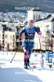 12.03.2024, Drammen, Norway (NOR): Samantha Smith (USA) - FIS world cup cross-country, individual sprint, Drammen (NOR). www.nordicfocus.com. © Modica/NordicFocus. Every downloaded picture is fee-liable.