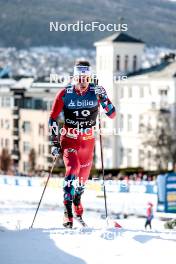 12.03.2024, Drammen, Norway (NOR): Ansgar Evensen (NOR) - FIS world cup cross-country, individual sprint, Drammen (NOR). www.nordicfocus.com. © Modica/NordicFocus. Every downloaded picture is fee-liable.