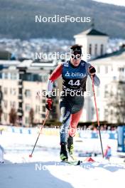 12.03.2024, Drammen, Norway (NOR): Xavier Mckeever (CAN) - FIS world cup cross-country, individual sprint, Drammen (NOR). www.nordicfocus.com. © Modica/NordicFocus. Every downloaded picture is fee-liable.