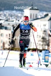 12.03.2024, Drammen, Norway (NOR): Coletta Rydzek (GER) - FIS world cup cross-country, individual sprint, Drammen (NOR). www.nordicfocus.com. © Modica/NordicFocus. Every downloaded picture is fee-liable.