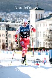 12.03.2024, Drammen, Norway (NOR): Kamil Bury (POL) - FIS world cup cross-country, individual sprint, Drammen (NOR). www.nordicfocus.com. © Modica/NordicFocus. Every downloaded picture is fee-liable.