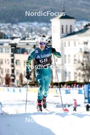 12.03.2024, Drammen, Norway (NOR): Lars Young Vik (AUS) - FIS world cup cross-country, individual sprint, Drammen (NOR). www.nordicfocus.com. © Modica/NordicFocus. Every downloaded picture is fee-liable.