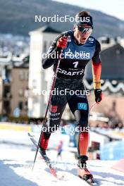 12.03.2024, Drammen, Norway (NOR): Anian Sossau (GER) - FIS world cup cross-country, individual sprint, Drammen (NOR). www.nordicfocus.com. © Modica/NordicFocus. Every downloaded picture is fee-liable.