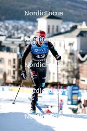 12.03.2024, Drammen, Norway (NOR): Verena Veit (GER) - FIS world cup cross-country, individual sprint, Drammen (NOR). www.nordicfocus.com. © Modica/NordicFocus. Every downloaded picture is fee-liable.