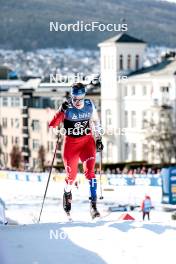 12.03.2024, Drammen, Norway (NOR): Sebastian Endrestad (CHI) - FIS world cup cross-country, individual sprint, Drammen (NOR). www.nordicfocus.com. © Modica/NordicFocus. Every downloaded picture is fee-liable.