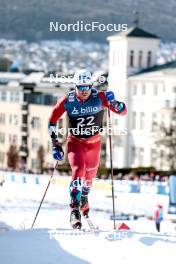 12.03.2024, Drammen, Norway (NOR): Haavard Solaas Taugboel (NOR) - FIS world cup cross-country, individual sprint, Drammen (NOR). www.nordicfocus.com. © Modica/NordicFocus. Every downloaded picture is fee-liable.