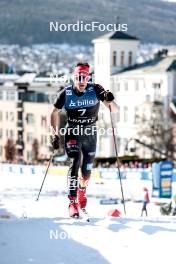 12.03.2024, Drammen, Norway (NOR): Jan Stoelben (GER) - FIS world cup cross-country, individual sprint, Drammen (NOR). www.nordicfocus.com. © Modica/NordicFocus. Every downloaded picture is fee-liable.