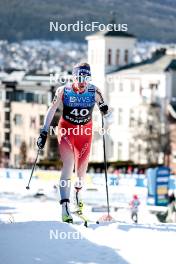 12.03.2024, Drammen, Norway (NOR): Lea Fischer (SUI) - FIS world cup cross-country, individual sprint, Drammen (NOR). www.nordicfocus.com. © Modica/NordicFocus. Every downloaded picture is fee-liable.