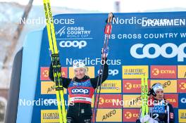 12.03.2024, Drammen, Norway (NOR): Linn Svahn (SWE) - FIS world cup cross-country, individual sprint, Drammen (NOR). www.nordicfocus.com. © Modica/NordicFocus. Every downloaded picture is fee-liable.