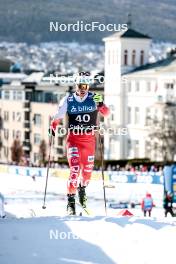 12.03.2024, Drammen, Norway (NOR): Maciej Starega (POL) - FIS world cup cross-country, individual sprint, Drammen (NOR). www.nordicfocus.com. © Modica/NordicFocus. Every downloaded picture is fee-liable.