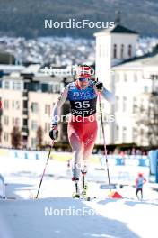 12.03.2024, Drammen, Norway (NOR): Anja Weber (SUI) - FIS world cup cross-country, individual sprint, Drammen (NOR). www.nordicfocus.com. © Modica/NordicFocus. Every downloaded picture is fee-liable.