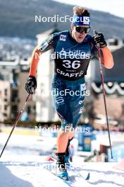 12.03.2024, Drammen, Norway (NOR): James Clugnet (GBR) - FIS world cup cross-country, individual sprint, Drammen (NOR). www.nordicfocus.com. © Modica/NordicFocus. Every downloaded picture is fee-liable.