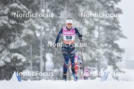 16.03.2024, Falun, Sweden (SWE): Delphine Claudel (FRA) - FIS world cup cross-country, 10km, Falun (SWE). www.nordicfocus.com. © Modica/NordicFocus. Every downloaded picture is fee-liable.