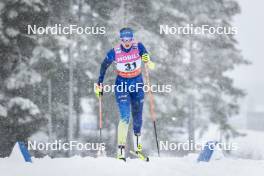 16.03.2024, Falun, Sweden (SWE): Kseniya Shalygina (KAZ) - FIS world cup cross-country, 10km, Falun (SWE). www.nordicfocus.com. © Modica/NordicFocus. Every downloaded picture is fee-liable.