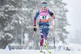 16.03.2024, Falun, Sweden (SWE): Haley Brewster (USA) - FIS world cup cross-country, 10km, Falun (SWE). www.nordicfocus.com. © Modica/NordicFocus. Every downloaded picture is fee-liable.