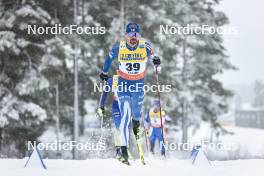 16.03.2024, Falun, Sweden (SWE): Perttu Hyvarinen (FIN) - FIS world cup cross-country, 10km, Falun (SWE). www.nordicfocus.com. © Modica/NordicFocus. Every downloaded picture is fee-liable.