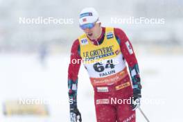 16.03.2024, Falun, Sweden (SWE): Erik Valnes (NOR) - FIS world cup cross-country, 10km, Falun (SWE). www.nordicfocus.com. © Modica/NordicFocus. Every downloaded picture is fee-liable.