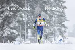 16.03.2024, Falun, Sweden (SWE): Vladislav Kovalyov (KAZ) - FIS world cup cross-country, 10km, Falun (SWE). www.nordicfocus.com. © Modica/NordicFocus. Every downloaded picture is fee-liable.