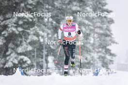 16.03.2024, Falun, Sweden (SWE): Maerta Rosenberg (SWE) - FIS world cup cross-country, 10km, Falun (SWE). www.nordicfocus.com. © Modica/NordicFocus. Every downloaded picture is fee-liable.