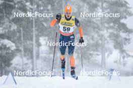 16.03.2024, Falun, Sweden (SWE): James Clugnet (GBR) - FIS world cup cross-country, 10km, Falun (SWE). www.nordicfocus.com. © Modica/NordicFocus. Every downloaded picture is fee-liable.