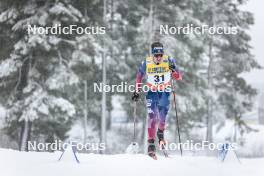16.03.2024, Falun, Sweden (SWE): Scott Patterson (USA) - FIS world cup cross-country, 10km, Falun (SWE). www.nordicfocus.com. © Modica/NordicFocus. Every downloaded picture is fee-liable.