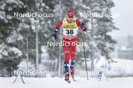 16.03.2024, Falun, Sweden (SWE): Henrik Doennestad (NOR) - FIS world cup cross-country, 10km, Falun (SWE). www.nordicfocus.com. © Modica/NordicFocus. Every downloaded picture is fee-liable.