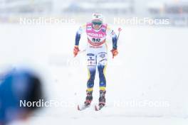 16.03.2024, Falun, Sweden (SWE): Emma Ribom (SWE) - FIS world cup cross-country, 10km, Falun (SWE). www.nordicfocus.com. © Modica/NordicFocus. Every downloaded picture is fee-liable.