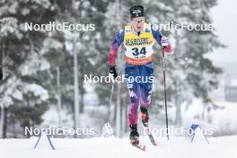 16.03.2024, Falun, Sweden (SWE): Gus Schumacher (USA) - FIS world cup cross-country, 10km, Falun (SWE). www.nordicfocus.com. © Modica/NordicFocus. Every downloaded picture is fee-liable.